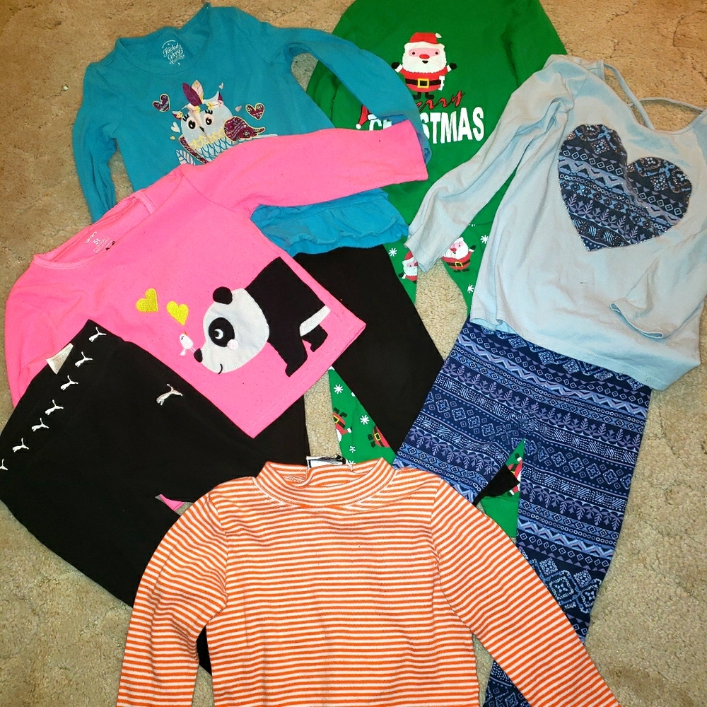 Girls Size 5t Outfits Lot